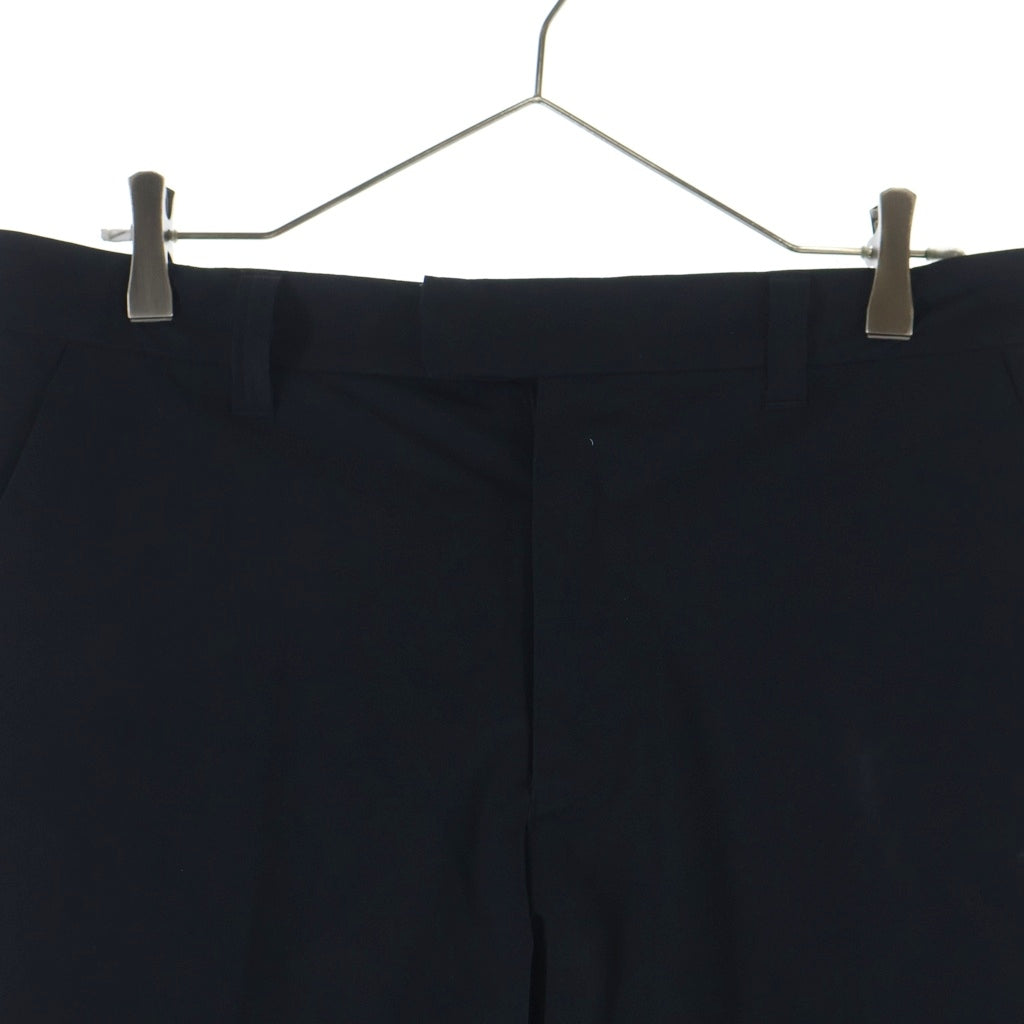 SOPHNET.(ソフネット) 25SS 2WAY STRETCH SHIRRING SLIM FIT SLACKS ストレッチ シャーリング スリム スラックスパンツ ブラック SOPH-250028
