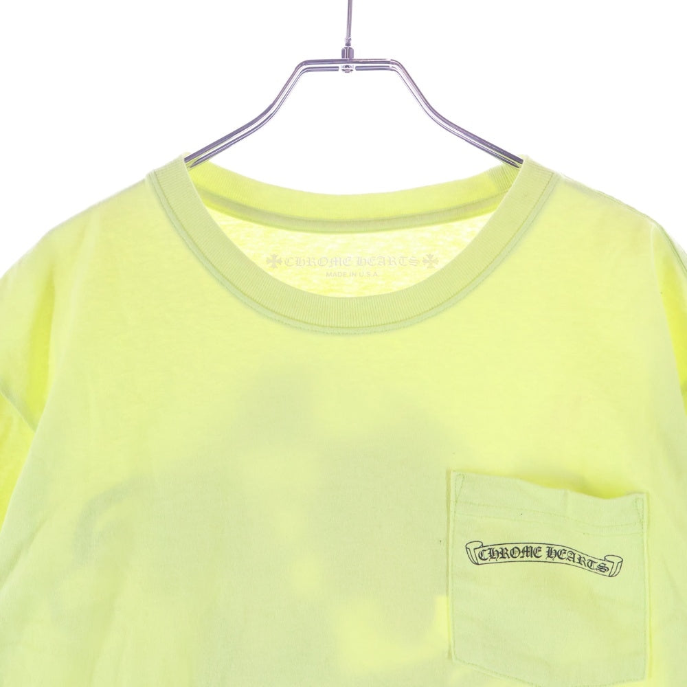 CHROME HEARTS 長袖 ポケット カットソー グリーン ☆クロムハーツ☆超