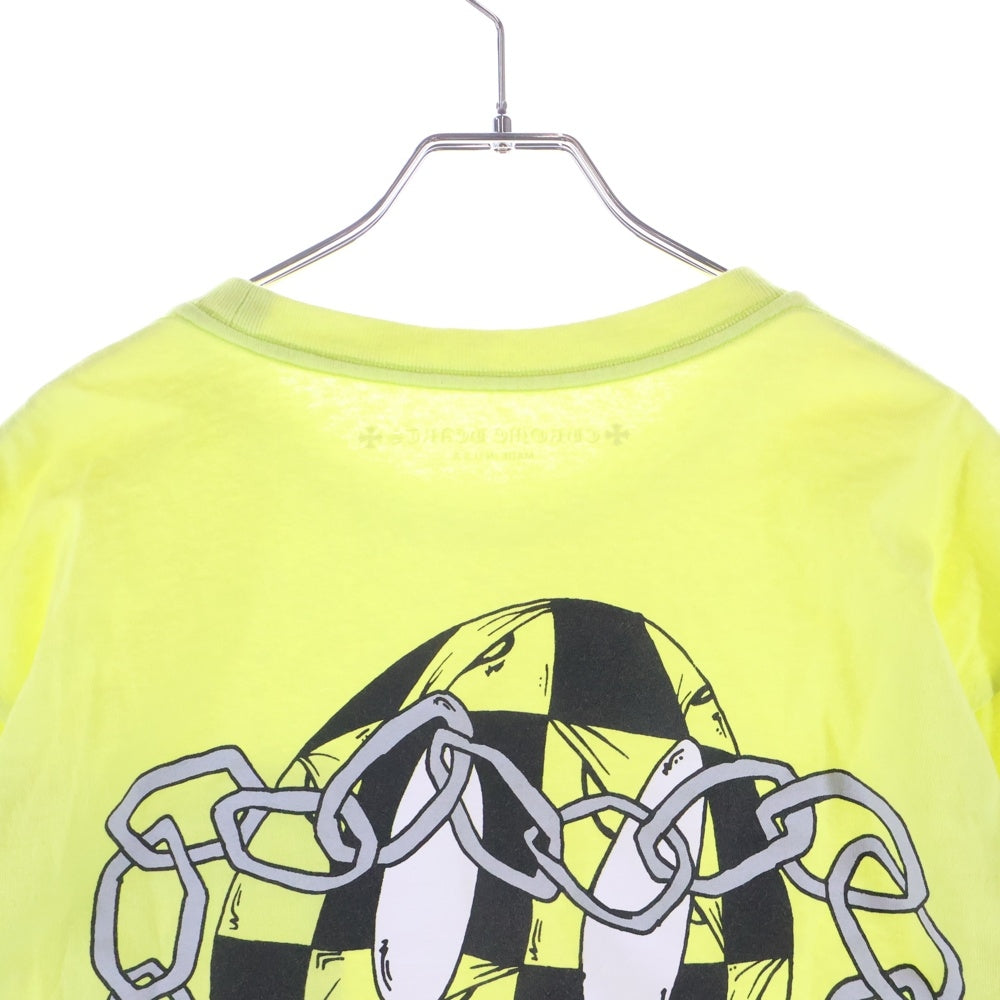 CHROME HEARTS(クロムハーツ) MATTY BOY PPO CHAIN GAME L/S T-SHIRT マッティボーイ チェーンゲーム 長袖Tシャツ ロンT イエロー