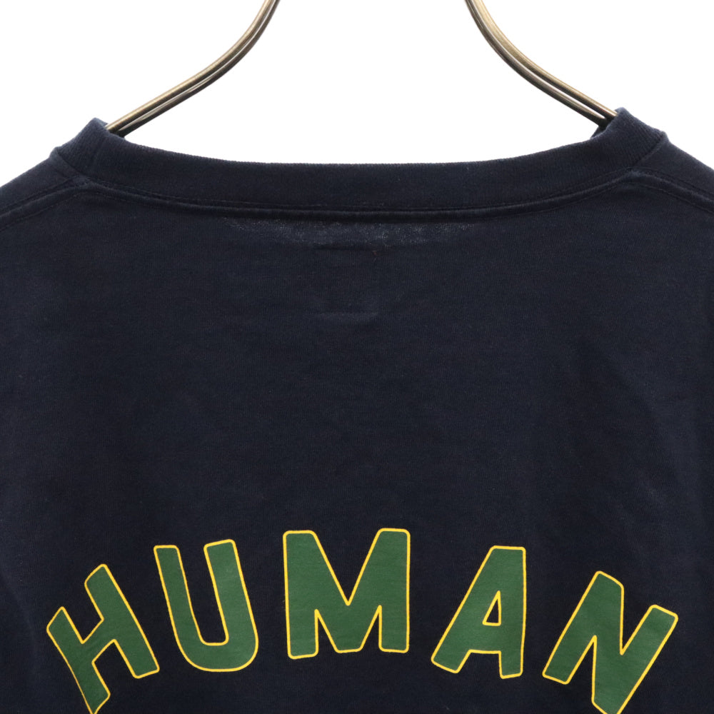 HUMAN MADE(ヒューマンメイド) 23AW DAY ALLS GRAPHIC L/S T-SHIRT グラフィック長袖Tシャツ ロンT ネイビー
