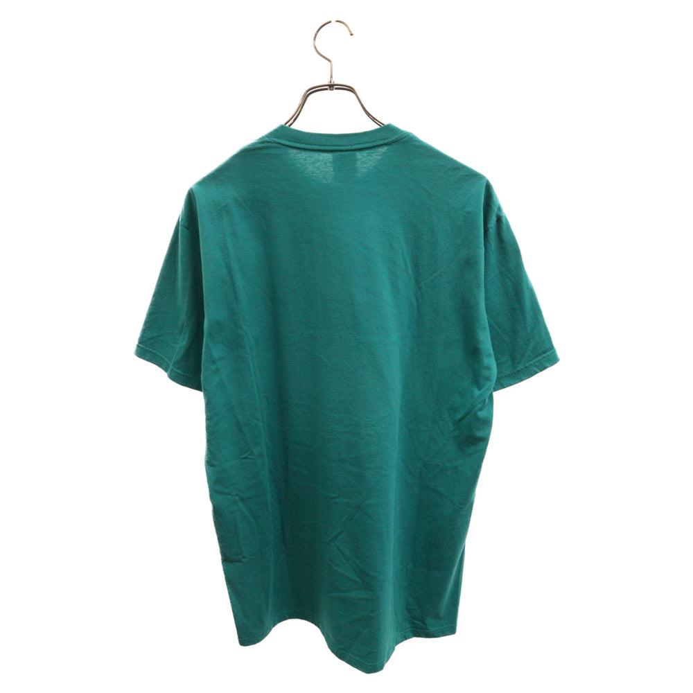 VINTAGE(ヴィンテージ) VINTAGE ラメキャラクタープリント半袖Tシャツ グリーン