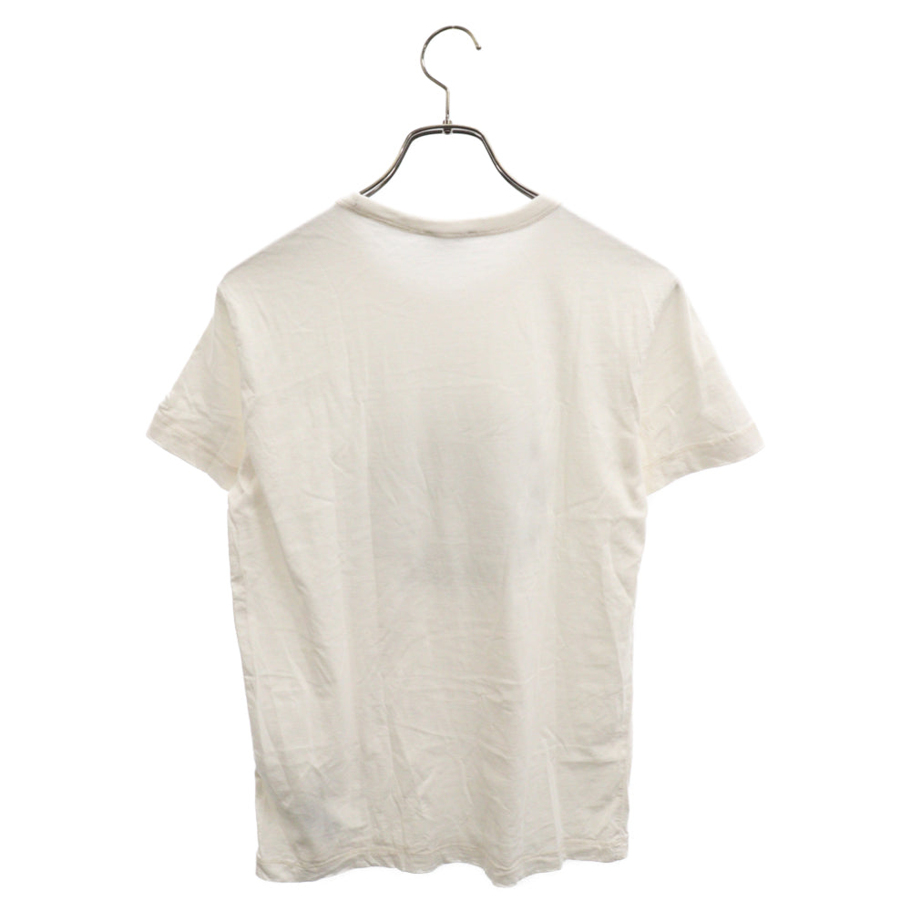 DIESEL(ディーゼル) フロントプリントクルーネック半袖Tシャツ ホワイトA03774