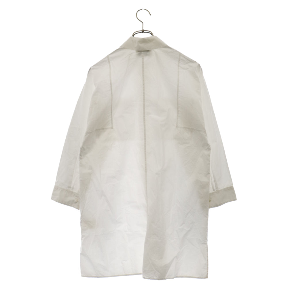Acne Studios(アクネ ストゥディオズ) Jacui Pop Cotton-poplin Shirt Dress コットンポプリンドレス長袖シャツ JACUI POP PSS18 ホワイト レディース