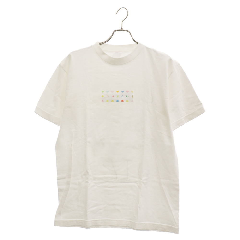 SUPREME(シュプリーム) 09AW×Damien Hirst Box Logo Tee ダミアンハースト ドットボックスロゴ半袖Tシャツ カットソー ホワイト