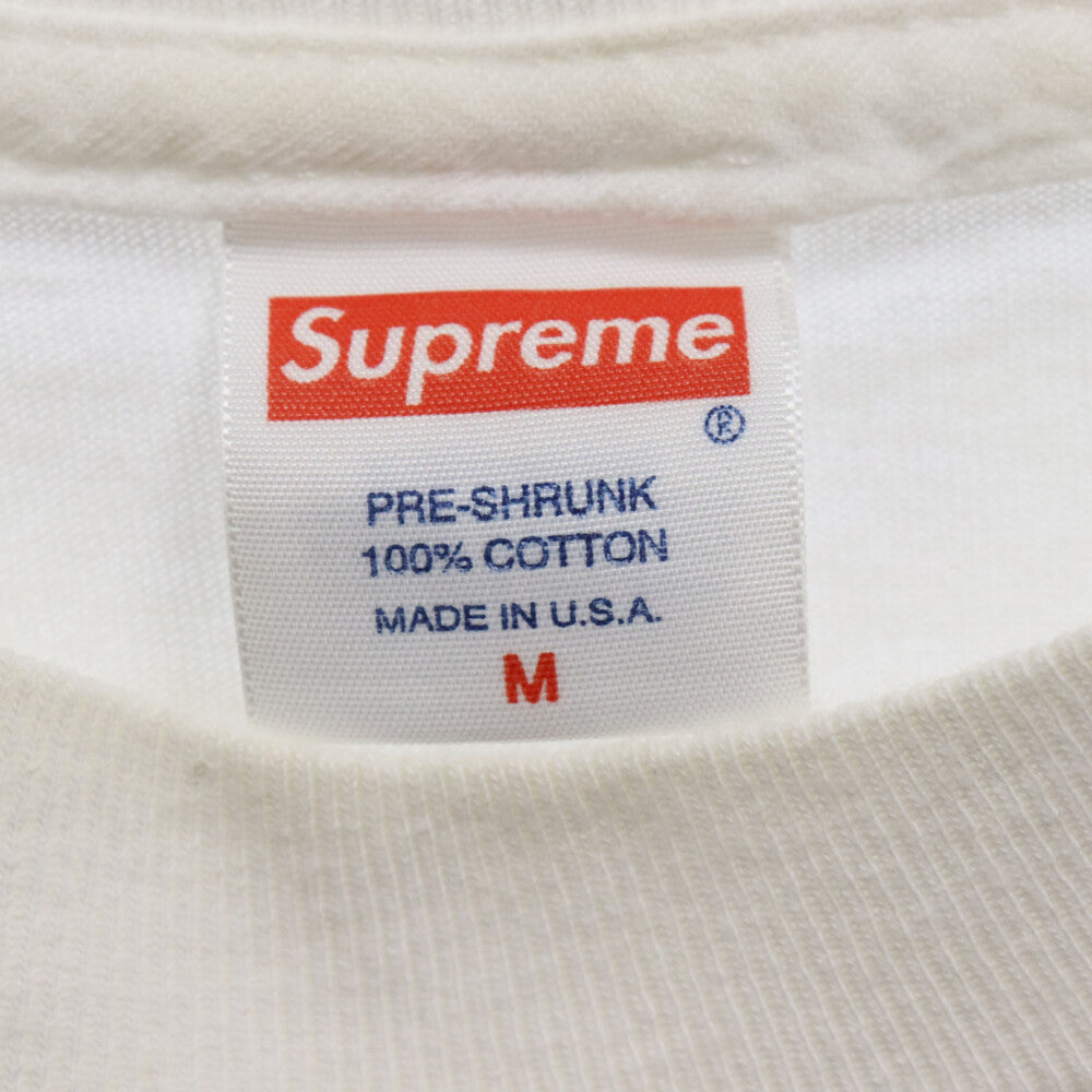 SUPREME(シュプリーム) 09AW×Damien Hirst Box Logo Tee ダミアンハースト ドットボックスロゴ半袖Tシャツ カットソー ホワイト