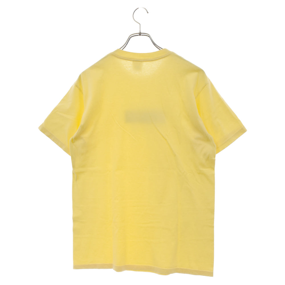 SUPREME(シュプリーム) 04SS 10th Anniversary Pen Box Logo Tee Andrei Molodkin 10周年記念 アンドレ・モロドキン ペンボックスロゴ半袖Tシャツ イエロー