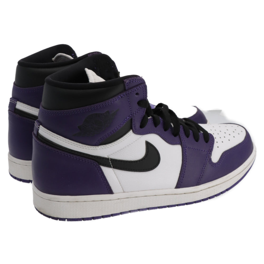 NIKE(ナイキ) AIR JORDAN 1 RETRO HIGH OG COURT PURPLE 555088-500 エアジョーダン1 レトロ ハイ コートパープル ハイカットスニーカー US11/29cm