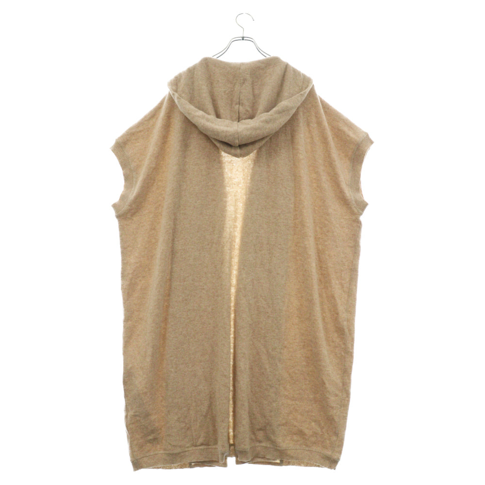MaxMara(マックスマーラ) ウールジャージーノースリーブカーディガン 39060606 ベージュ