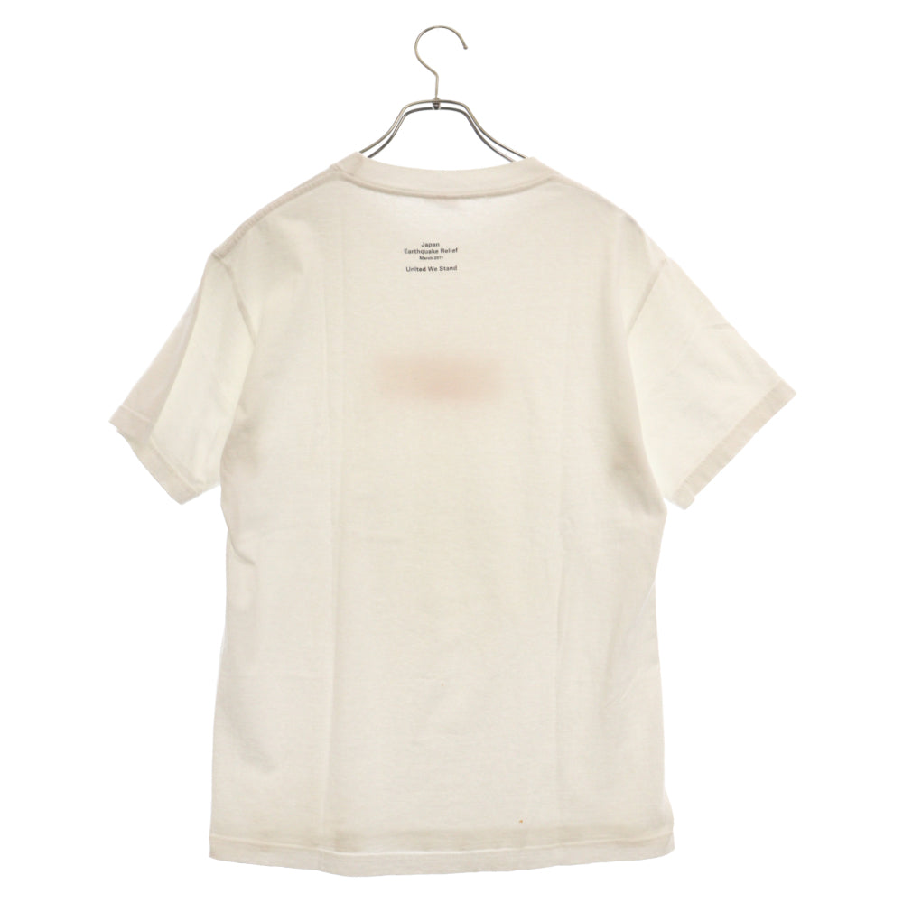 SUPREME(シュプリーム) 11SS Benefit Box Logo Tee ベネフィットボックスロゴ 旭日旗 プリント半袖Tシャツ ホワイト