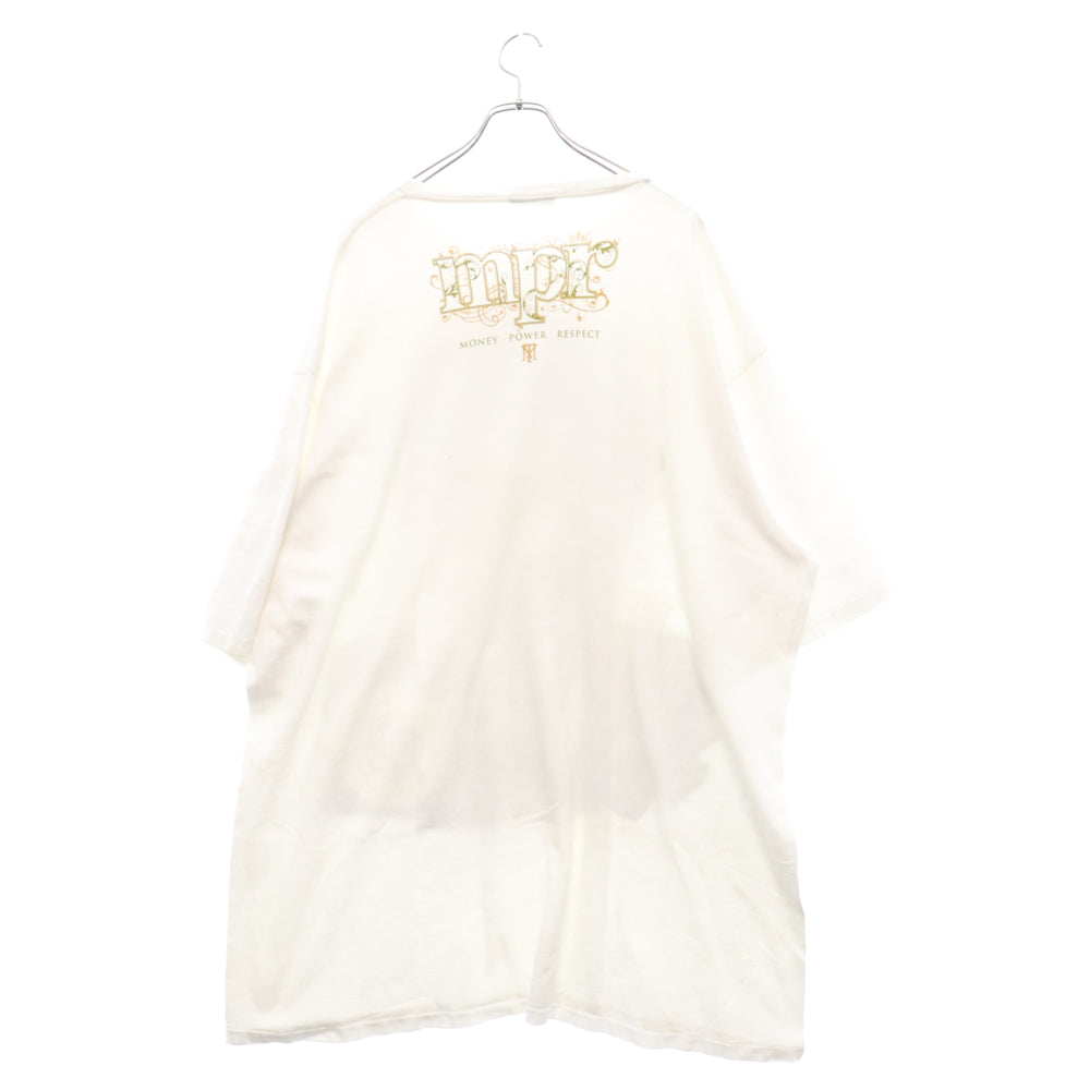 VINTAGE(ヴィンテージ) 00s VINTAGE SCARFACE スカーフェイス オーバーサイズプリント半袖Tシャツ ホワイト