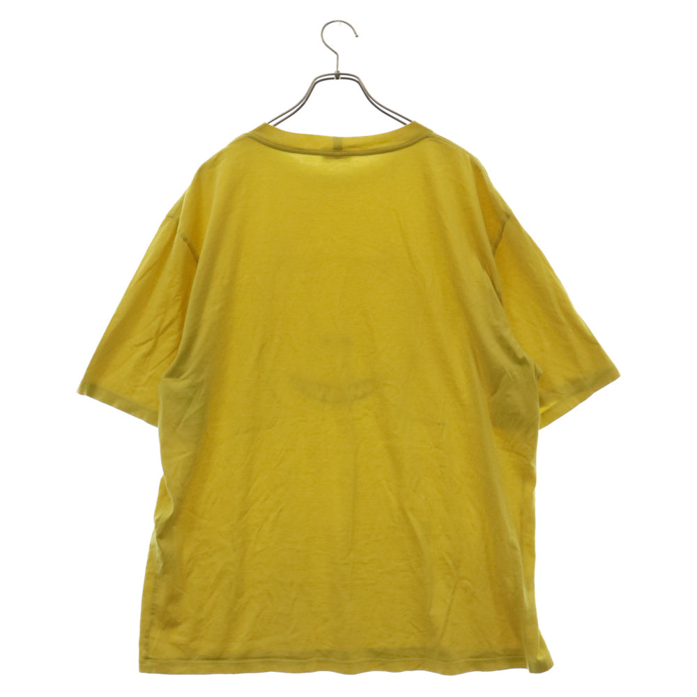 CELINE(セリーヌ) 22SS Scott Daniel Elliso スコットダニエルエリソン プリント 半袖Tシャツ カットソー イエロー 2X994671Q