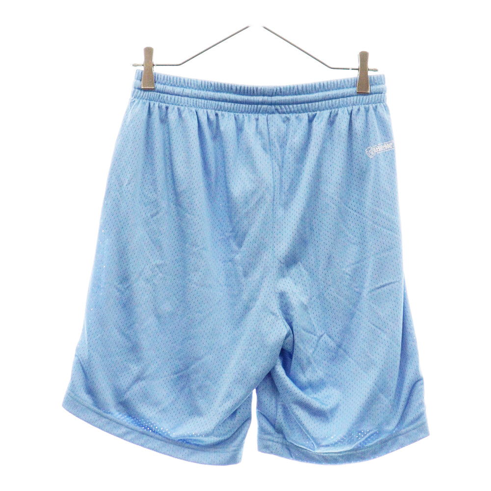 CHROME HEARTS(クロムハーツ) MESH VARSITY SHORTS CHプリントメッシュハーフパンツ ショートパンツ ブルー