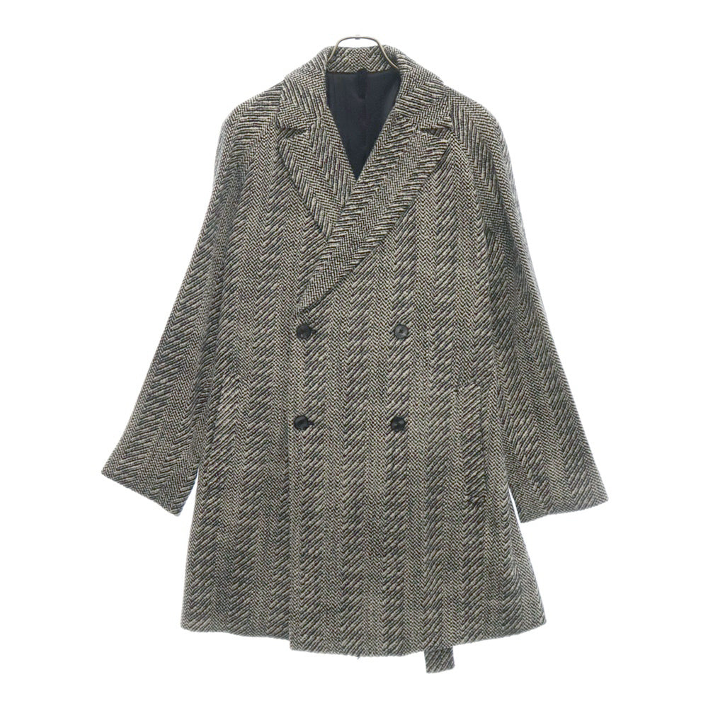 PONTETORTO(ポンテトルト) 19AW Knit Blouson Jacket ニットブルゾンジャケット ブラック/ホワイト 9562-4901