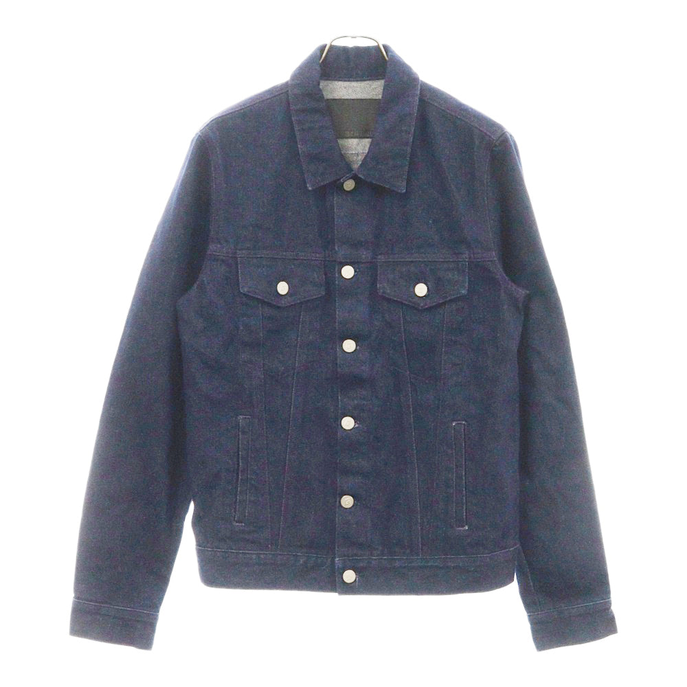 GRAFFITIONMIND(グラフィティオンマインド) EMBROIDERED DENIM JACKET エンブロイダリー デニムジャケット ネイビー