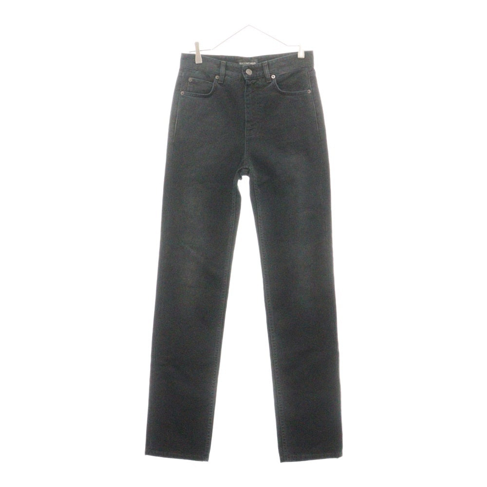 BALENCIAGA(バレンシアガ) スリムフィット ストレートデニムパンツ ブラック 767973 TNW11