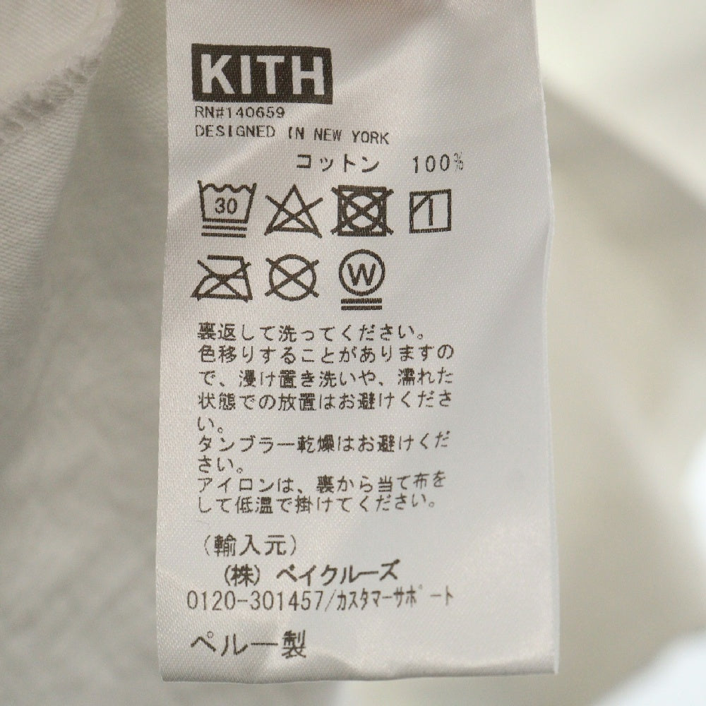 KITH(キス) MARVEL X-Men Wolverine Card Vintage Tee マーベル エックスメン ウルヴァリン ヴィンテージ半袖Tシャツ KHM031349 ホワイト