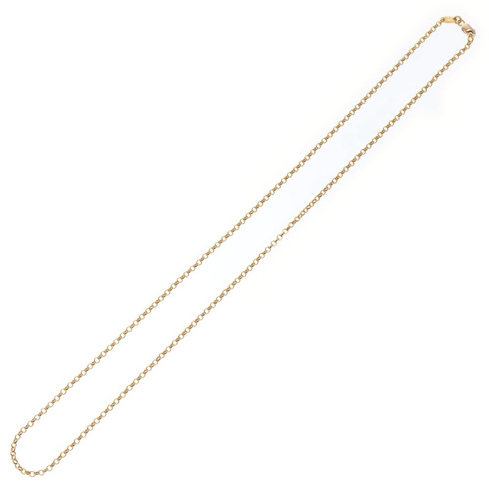 CHROME HEARTS(クロムハーツ) 22K NECKCHAIN R20 ロールチェーン20inch ゴールドネックレス