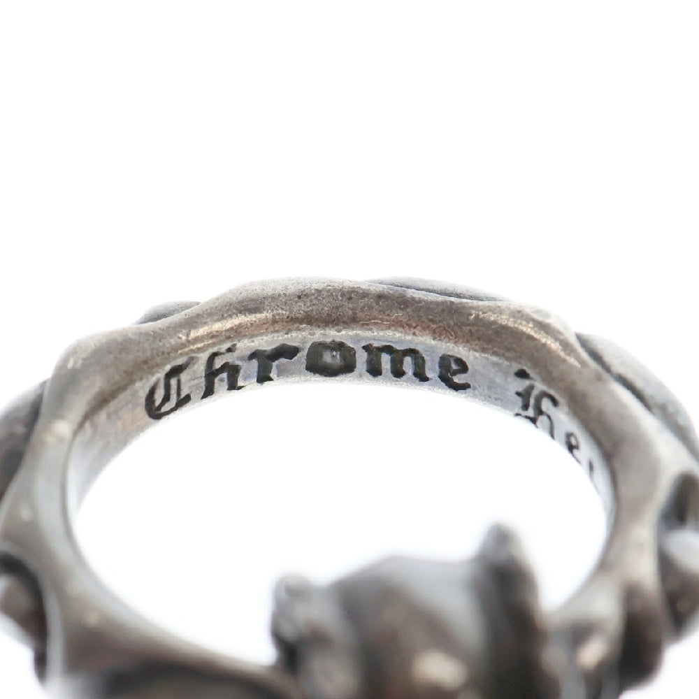 CHROME HEARTS(クロムハーツ) EWLP SCRL アイウェアループ スクロールバンドレザーブレイドネックレス