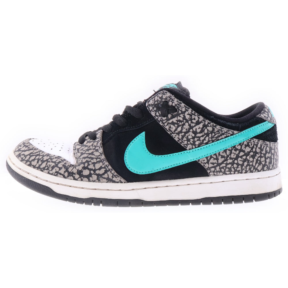 NIKE SB(ナイキエスビー) SB DUNK LOW PRO ATMOS ELEPHANT BQ6817-009 ダンク ロー プロ エスビー アトモス ローカットスニーカー ブラック/グレー US8.5/26.5cm