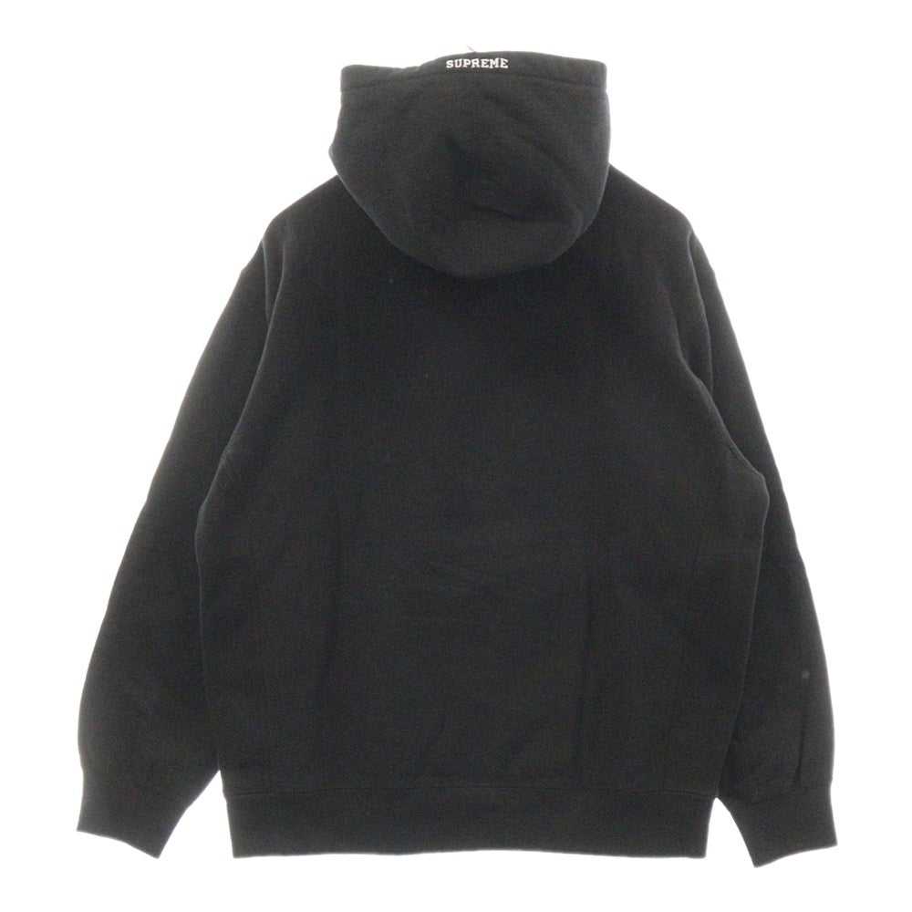 SUPREME(シュプリーム) 21SS Swarovski S Logo Hooded Sweatshirt スワロフスキー Sロゴ プルオーバーフーディーパーカー ブラック