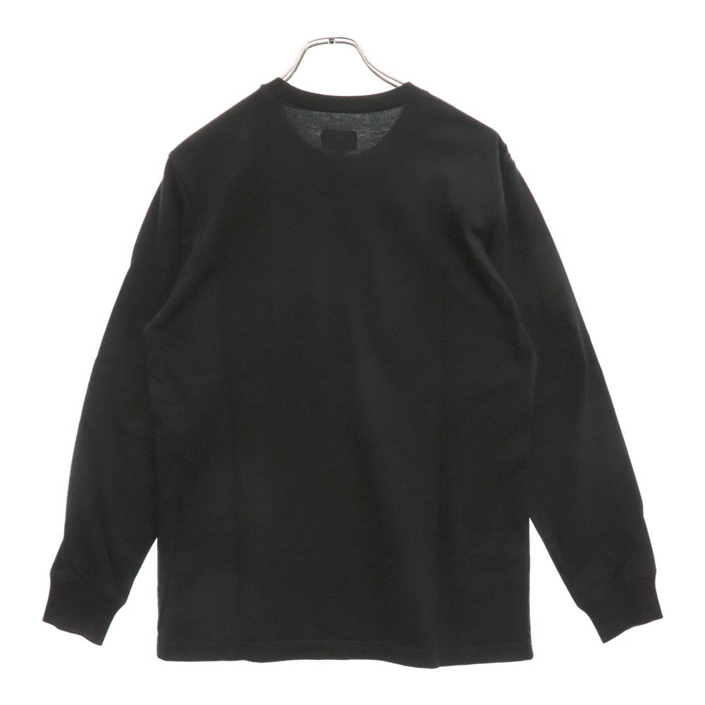 SUPREME(シュプリーム) 16SS Woven Tape L/S Pocket Tee ウーブンテープ ポケット長袖Tシャツ ブラック