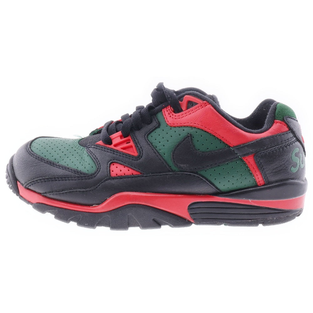 NIKE(ナイキ) AIR CROSS TRAINER 3 LOW エアクロストレーナー 3 ローカットスニーカー CJ5291-001 ブラック/グリーン/レッド US8/26cm