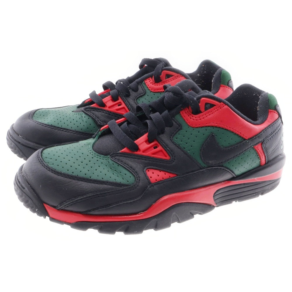 NIKE(ナイキ) AIR CROSS TRAINER 3 LOW エアクロストレーナー 3 ローカットスニーカー CJ5291-001 ブラック/グリーン/レッド US8/26cm