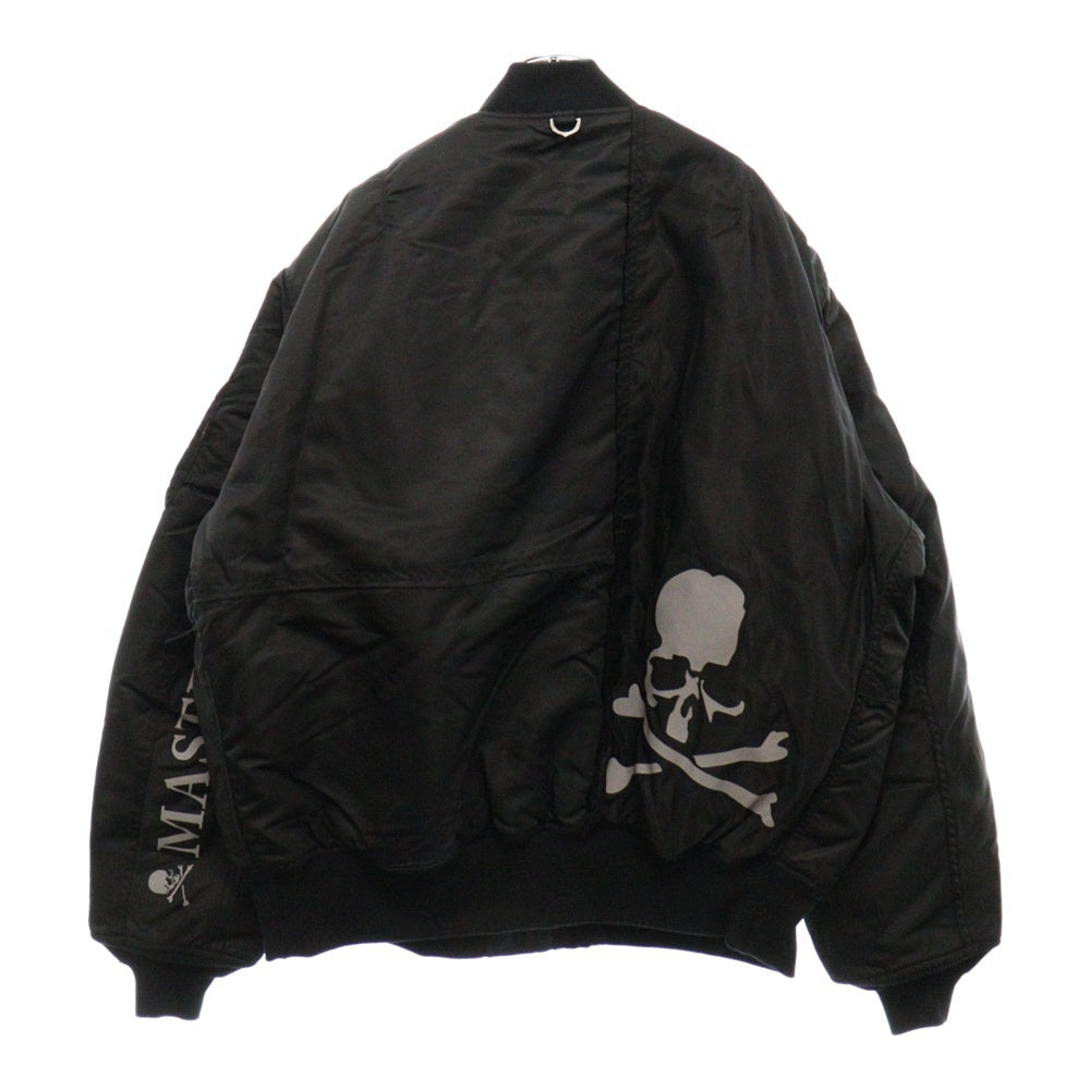 mastermind JAPAN(マスターマインドジャパン) ×ALPHA パッチワーク MA-1ジャケット TA1734-9001 ブラック