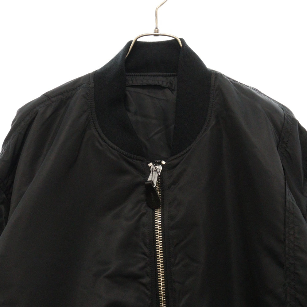 mastermind JAPAN(マスターマインドジャパン) ×ALPHA パッチワーク MA-1ジャケット TA1734-9001 ブラック