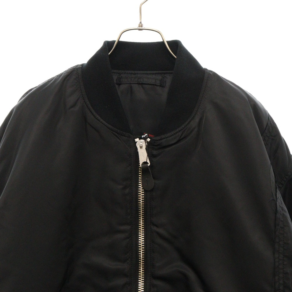 mastermind JAPAN(マスターマインドジャパン) ×ALPHA パッチワーク MA-1ジャケット TA1734-9001 ブラック