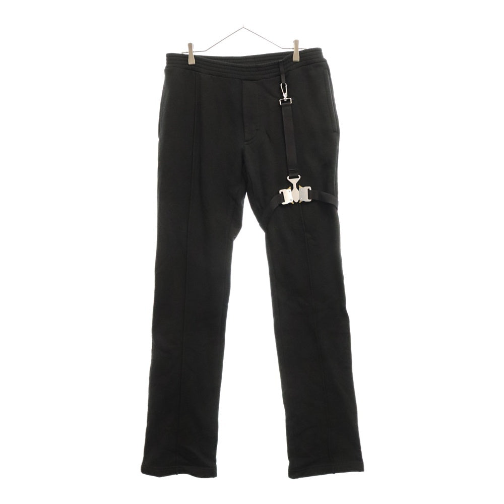 1017 ALYX 9SM(アリクス) TRICON BUCKLE SWEATPANT バックル付き トラックパンツ スウェットパンツ ブラック