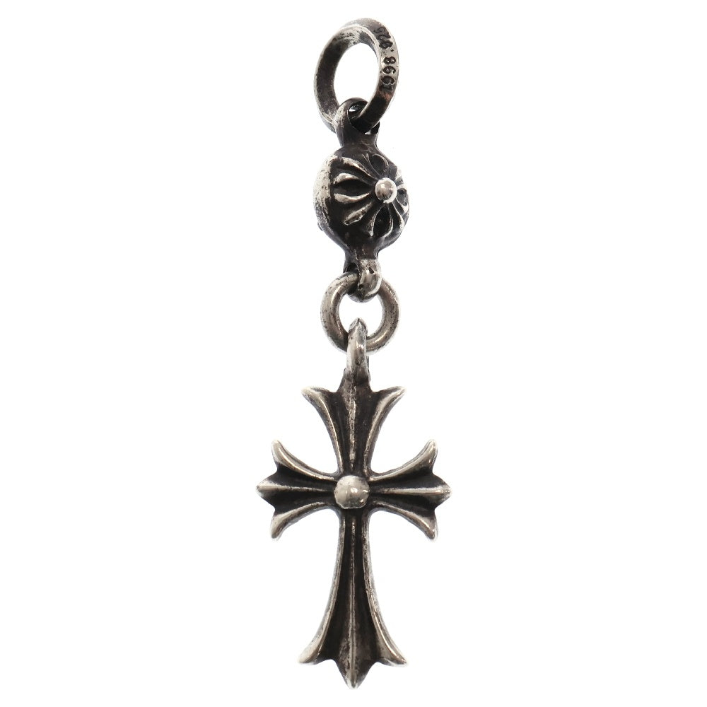 CHROME HEARTS(クロムハーツ) 1B TNY CH CRS 1ボール タイニー CHクロス チャーム ペンダントトップ シルバー　ネックレストップ