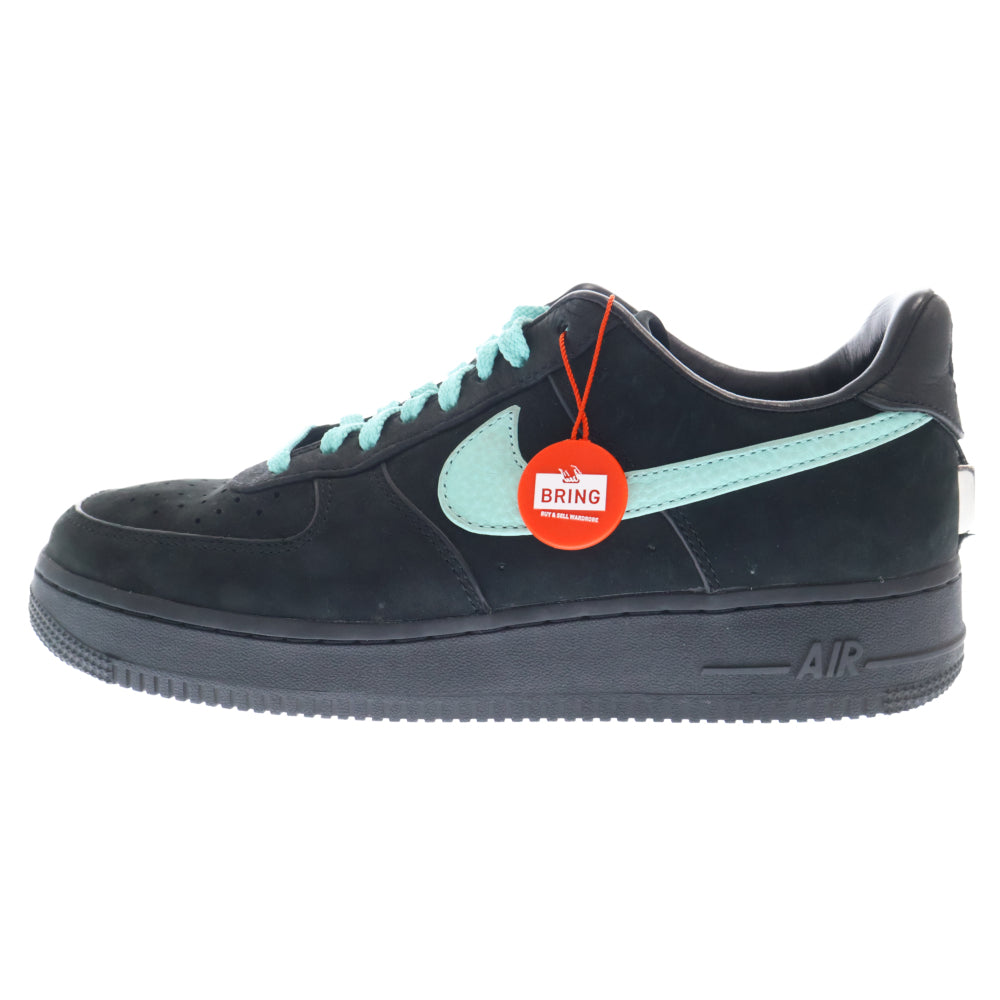 NIKE(ナイキ) × TIFFANY&CO AIR FORCE 1 LOW 1837 BLACK DZ1382-001 ティファニー エアフォース1 ローカットスニーカー シューズブラック US8/26.0cm