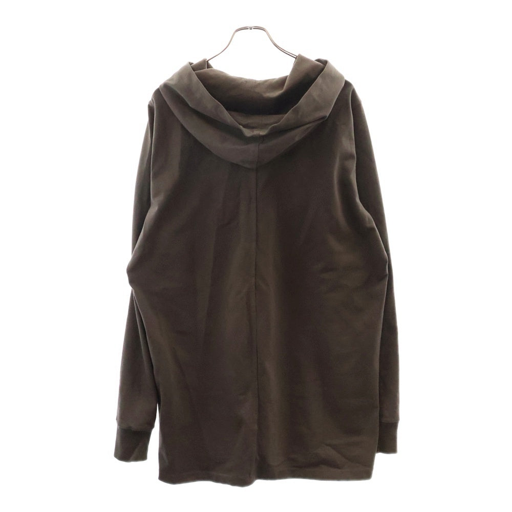 Rick Owens(リックオウエンス) 17SS POPOVER HOODY ロングプルオーバー パーカー フーディー RU17S9285-BA/S グレー