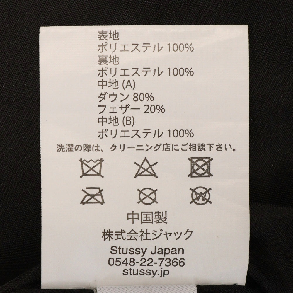 STUSSY(ステューシー) 19AW 転写プリントパファーダウンジャケット マルチカラー