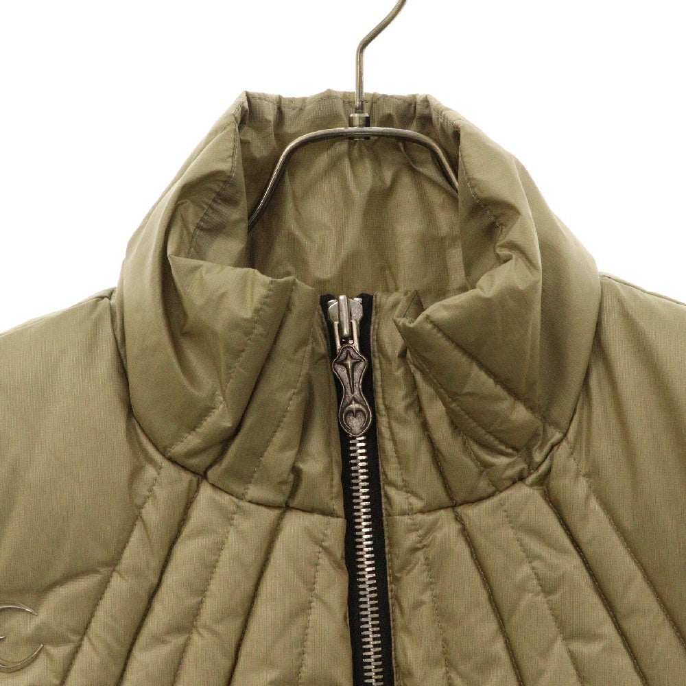 THUG CLUB(サグクラブ) 23AW Cave Goose Down Vest ケーブグースダウンベスト TC23PA02 ベージュ