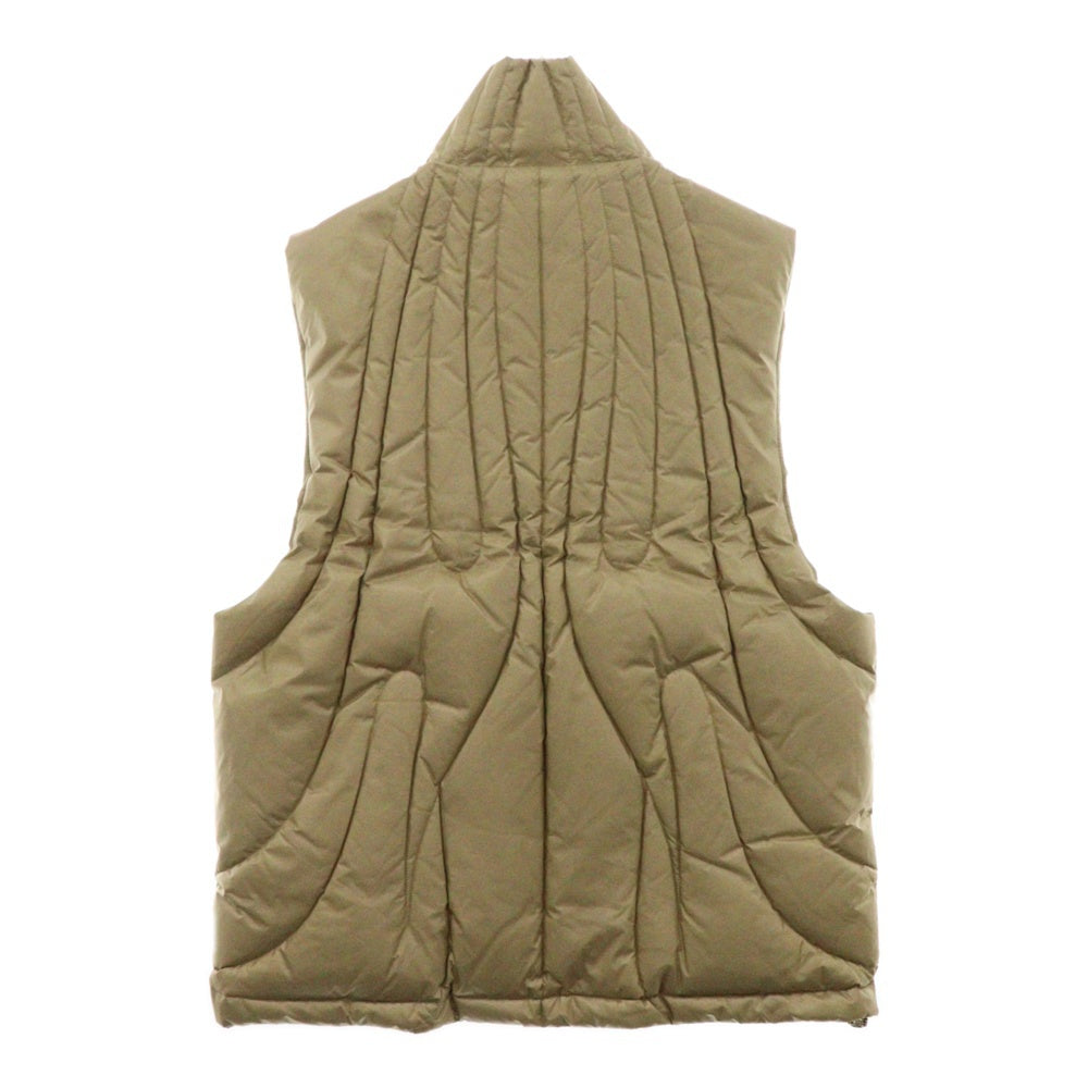 THUG CLUB(サグクラブ) 23AW Cave Goose Down Vest ケーブグースダウンベスト TC23PA02 ベージュ