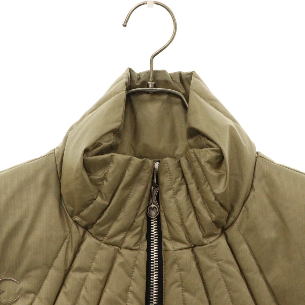 THUG CLUB(サグクラブ) 23AW Cave Goose Down Vest ケーブグースダウンベスト TC23PA02 ベージュ