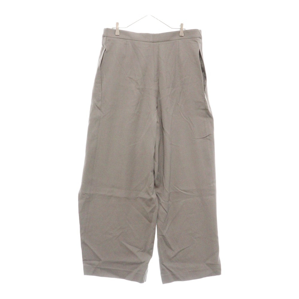 AMI Alexandre Mattiussi(アミアレクサンドルマテュッシ) 23AW Wide Fit Trousers With Floating Panels フローティングパネルワイドパンツ HTR407 VI0007 グレー