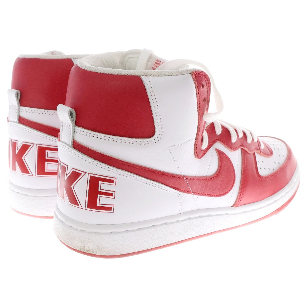 NIKE(ナイキ) TERMINATOR HIGH FJ4454-100 ターミネーター ハイカットスニーカー ホワイト/ユニバーシティーレッド US8.5/26.5cm
