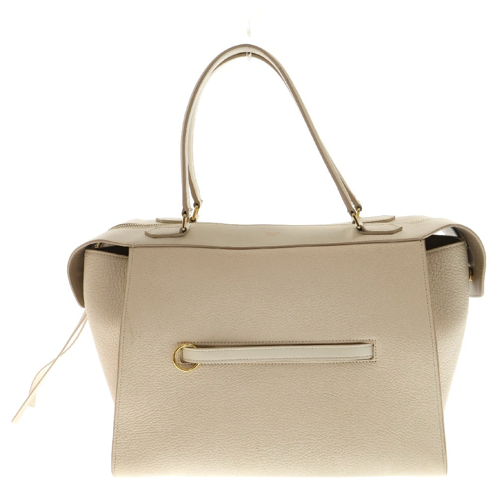 CELINE(セリーヌ) RING SMALL 176203 リングスモール ハンドバッグ バッグ レザー ホワイト レディース