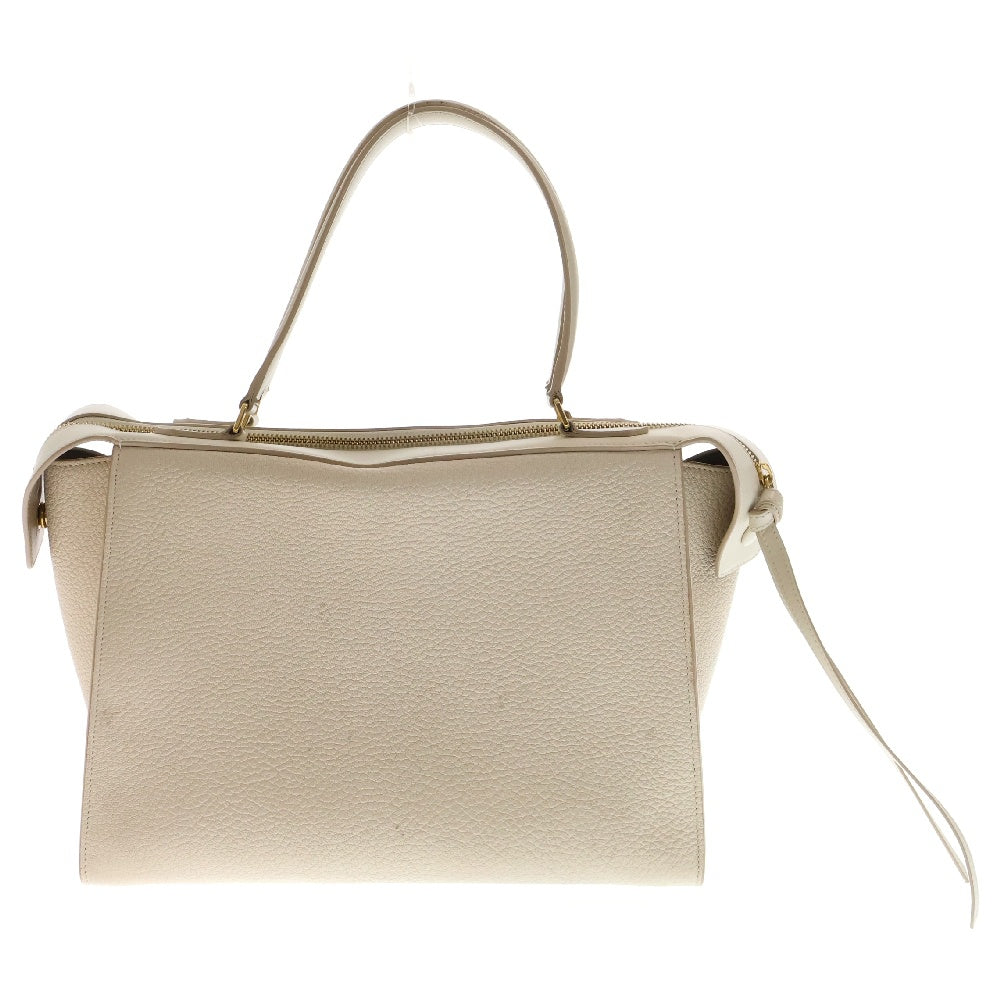 CELINE(セリーヌ) RING SMALL 176203 リングスモール ハンドバッグ バッグ レザー ホワイト レディース