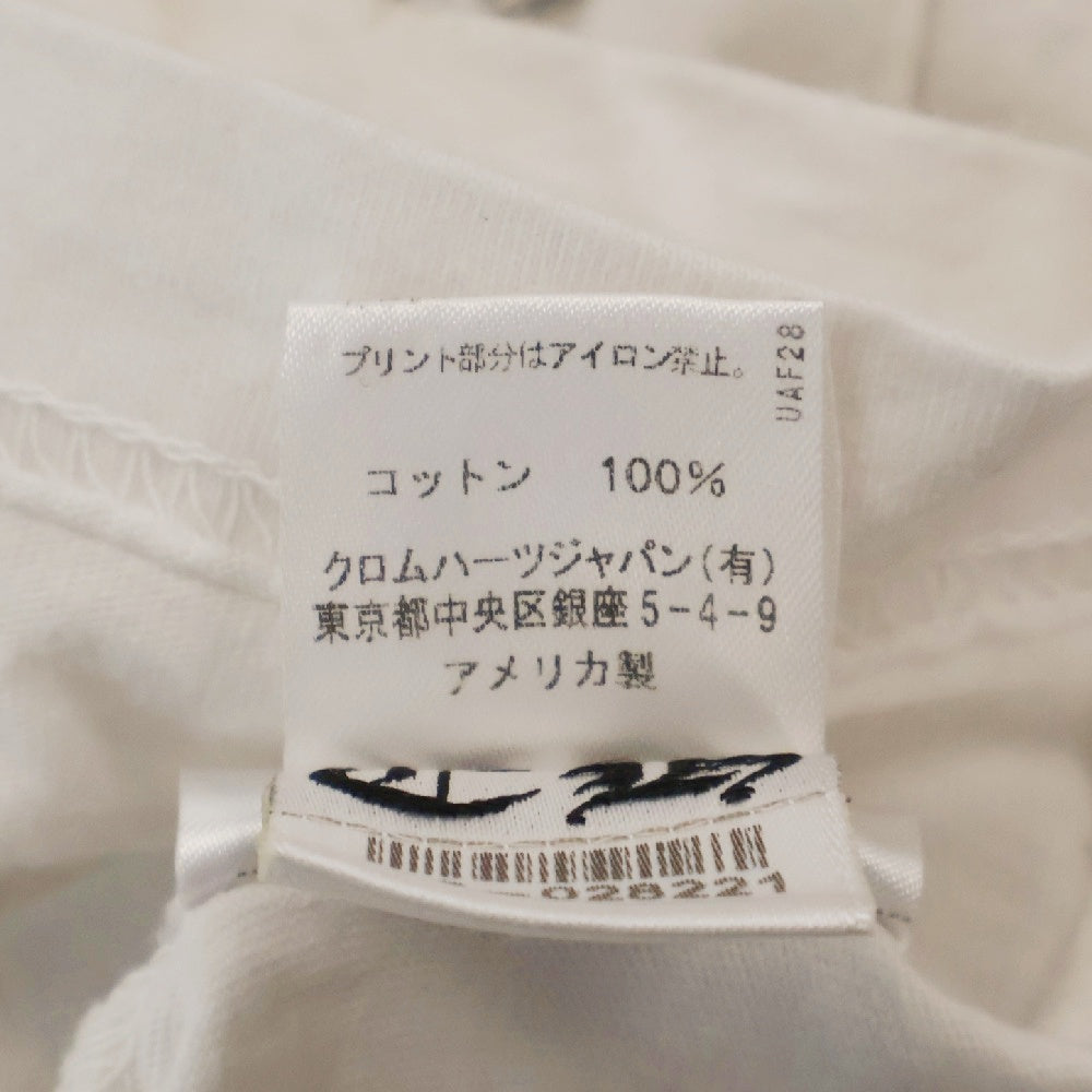 CHROME HEARTS(クロムハーツ) Fuck You L/S Tee ファックユー アーチロゴ 長袖Tシャツ ロングスリーブカットソー ホワイト