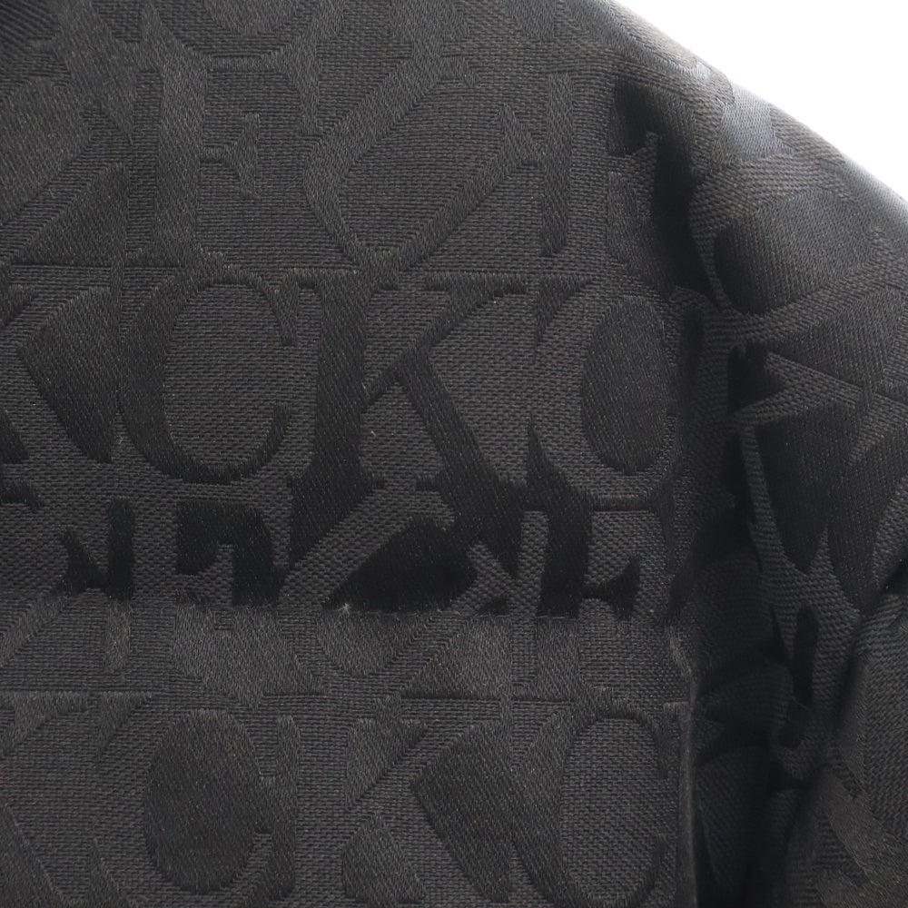 SUPREME(シュプリーム) 17AW Fuck Jacquard Puffy Jacket ファックジャガード パフィージャケット アウター ブラック