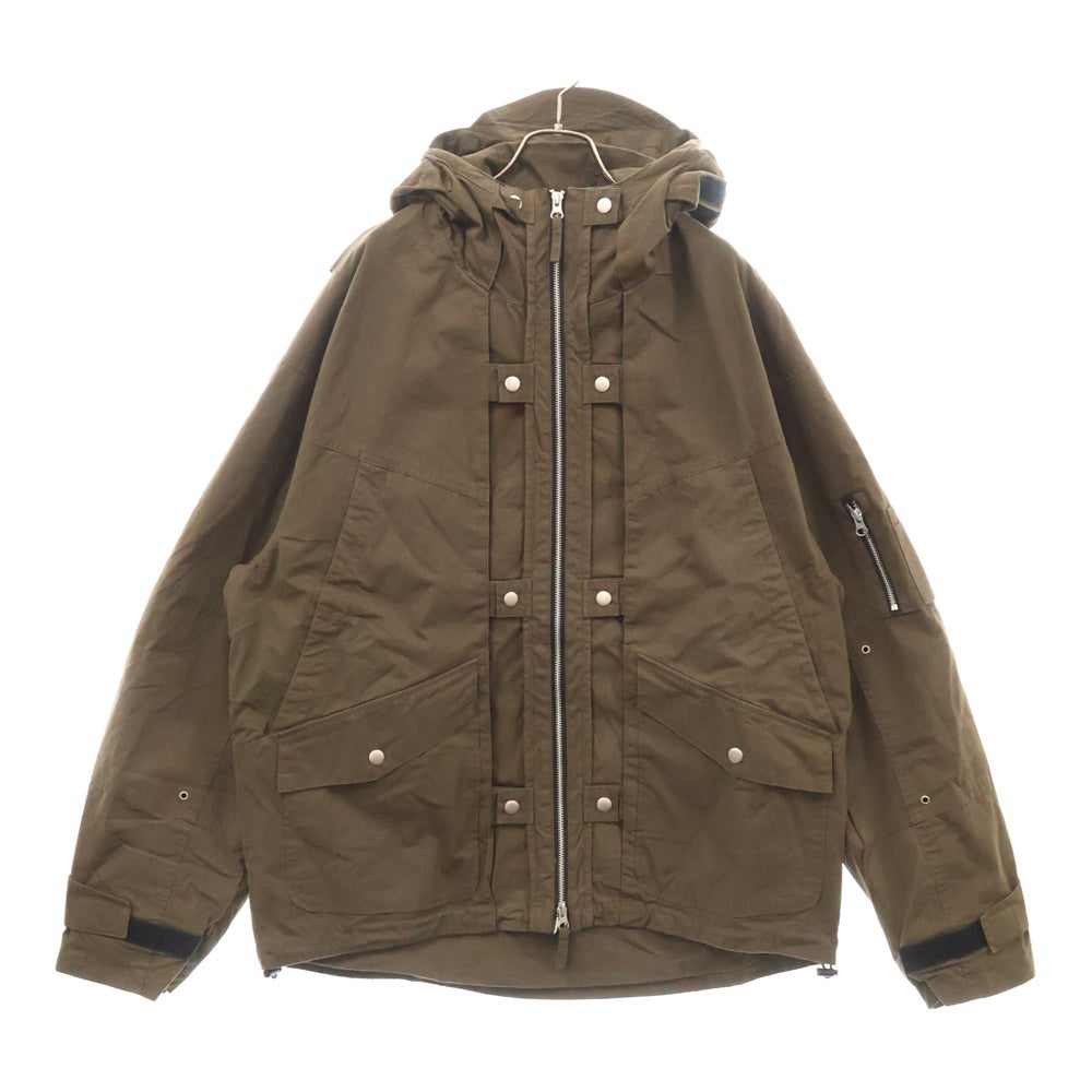 GRAILZ(グレイルズ) 23SS FLIGHT SHELL JACKET フライトシェルジャケット GR23SSMO05 ブラウン