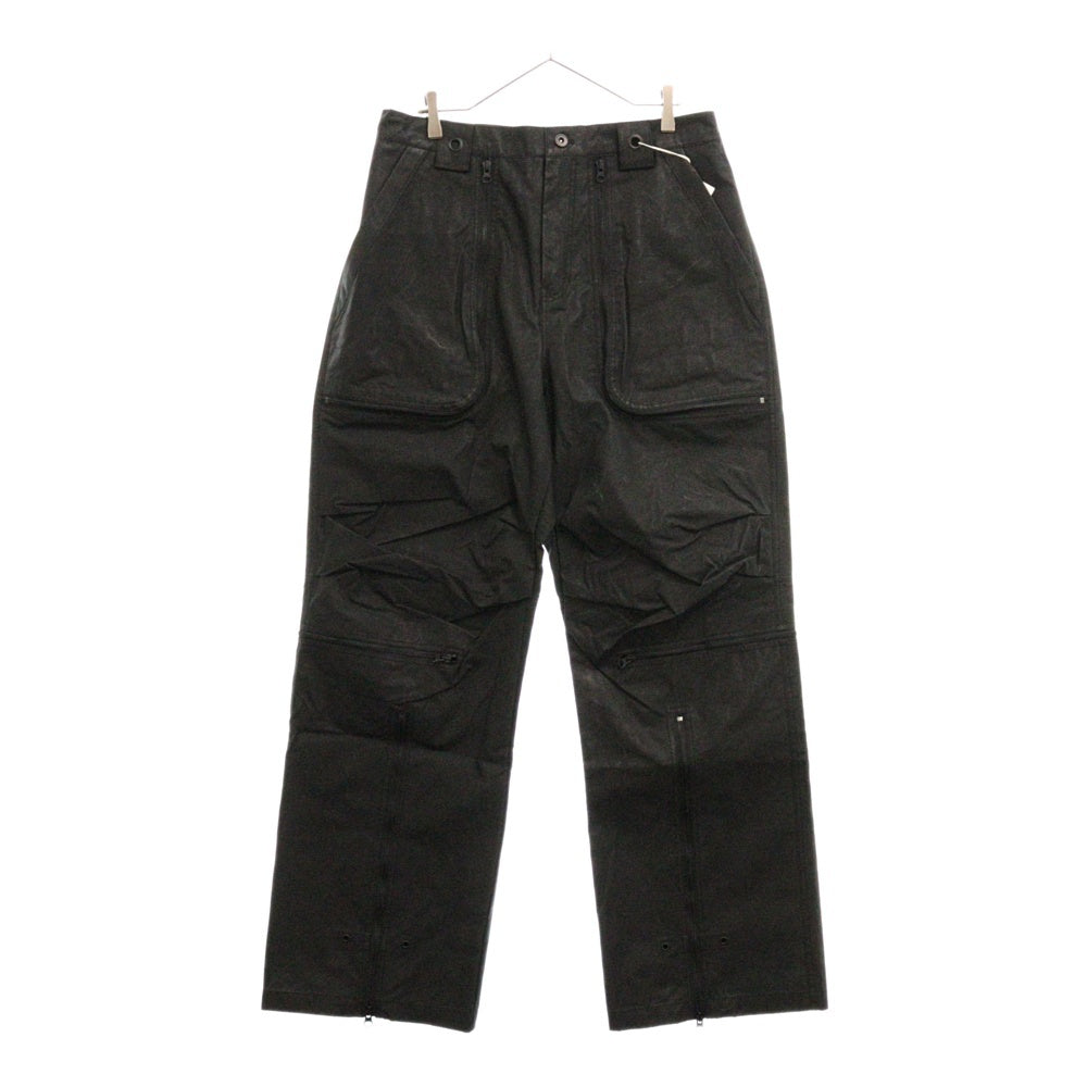 GRAILZ(グレイルズ) 23SS AFV CARGO PANTS ジップデザインカーゴパンツ GR23SSMP03 ブラック