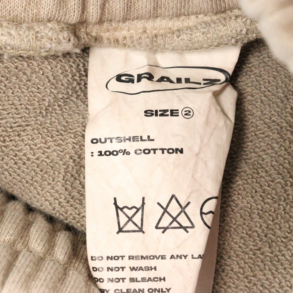 GRAILZ(グレイルズ) 23SS STREAMLINE SWEAT PANTS ラインスウェットイージーパンツ GR23SSMP06 ベージュ
