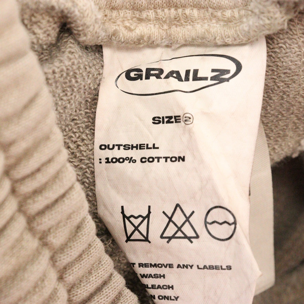 GRAILZ(グレイルズ) 23SS STREAMLINE SWEAT PANTS ラインスウェットイージーパンツ GR23SSMP06 ベージュ