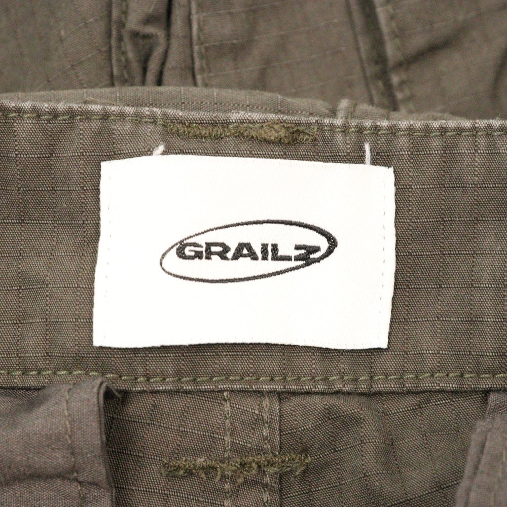 GRAILZ(グレイルズ) 23SS OVAL LARGE FIT CARGO PANTS オーバルラージカーゴパンツ GR23SSMP07 チャコールグレー