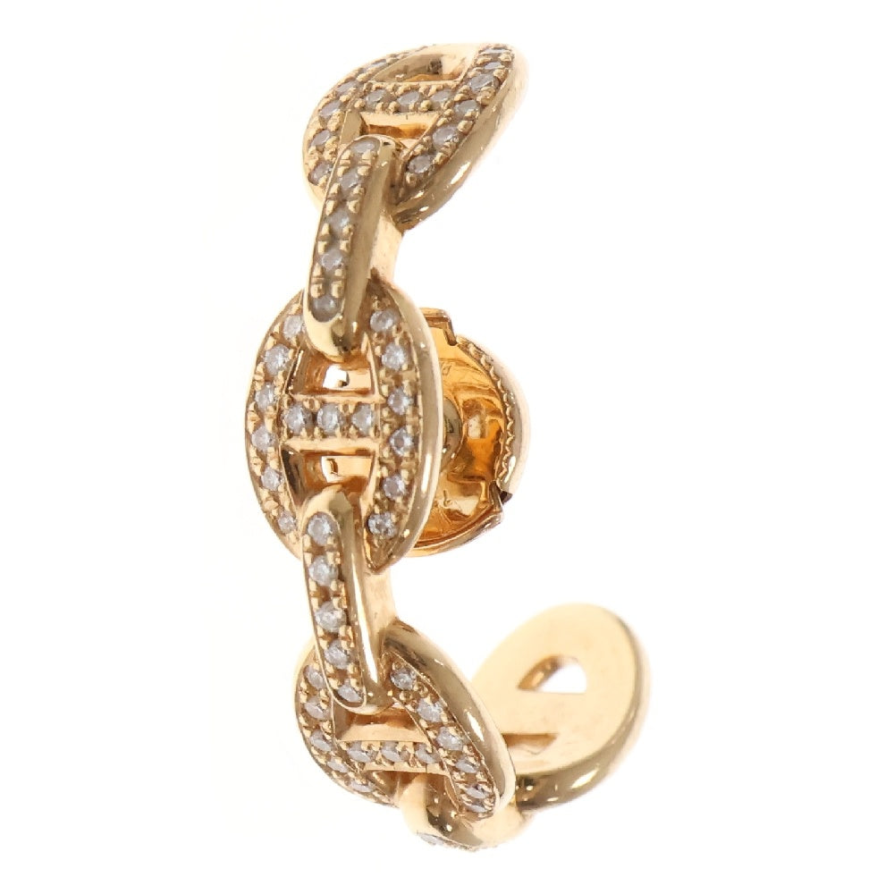 HERMES(エルメス) Chaine d'Ancre Enchainee Earring シェーヌダンクル アンシェネ ダイヤ イヤリング ピアス 片耳 K18PG ピンクゴールド